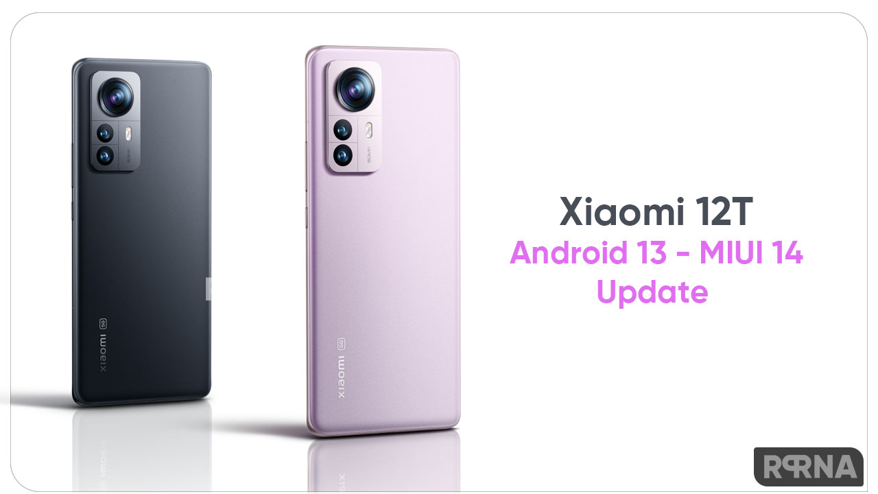 Xiaomi 12T Android 13 MIUI update