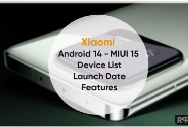 Xiaomi Android 14 MIUI 15
