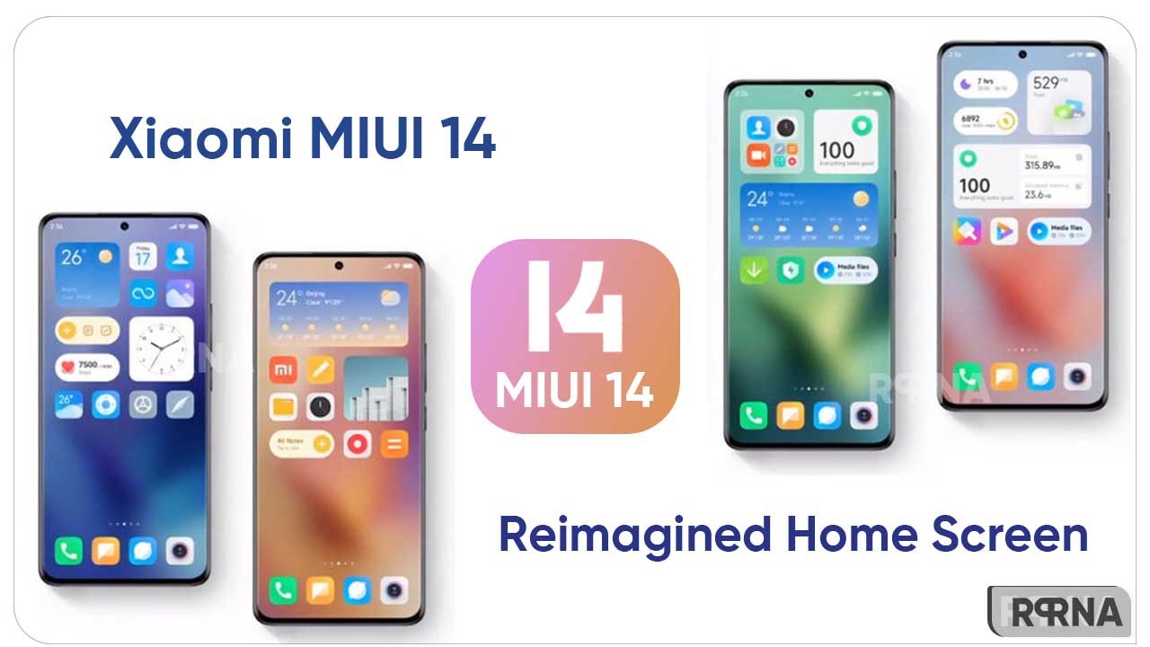 Xiaomi MIUI 14 Reimagined home screen