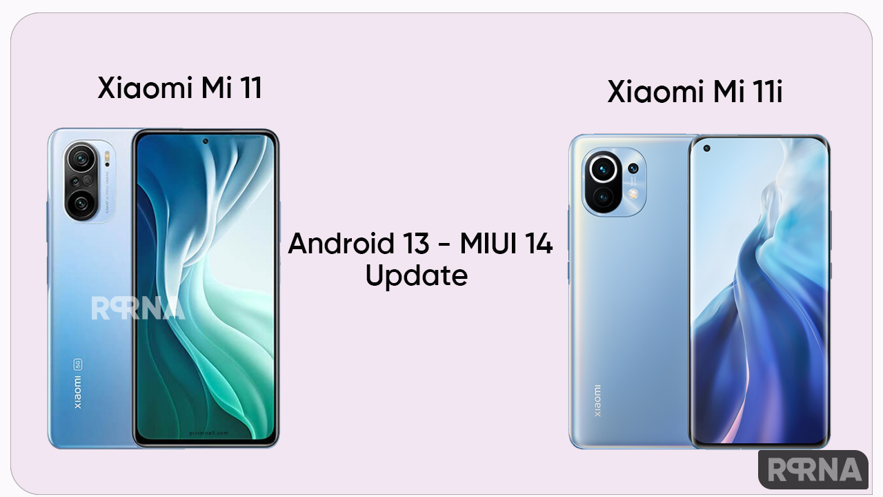 Xiaomi Mi 11i Android 13 MIUI 14 update