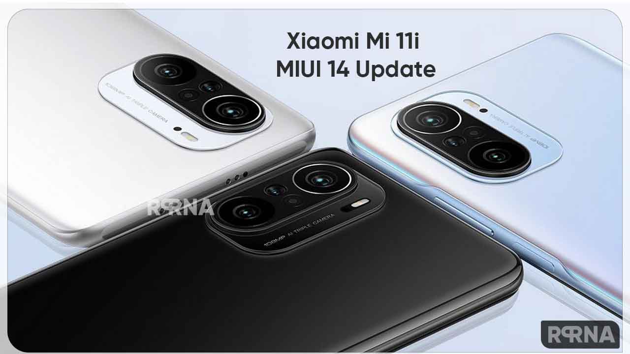 Xiaomi Mi 11i MIUI 14 update