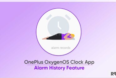 OnePlus OxygenOS Clock alarm history