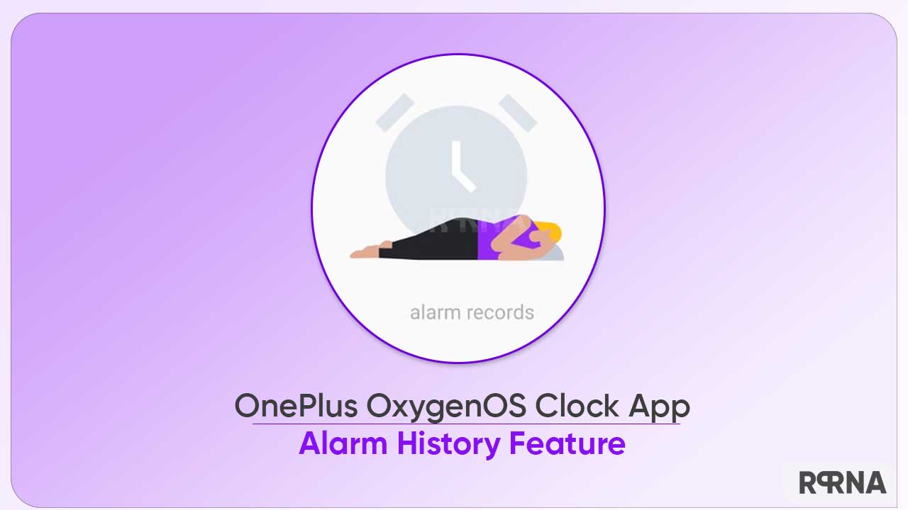 OnePlus OxygenOS Clock alarm history