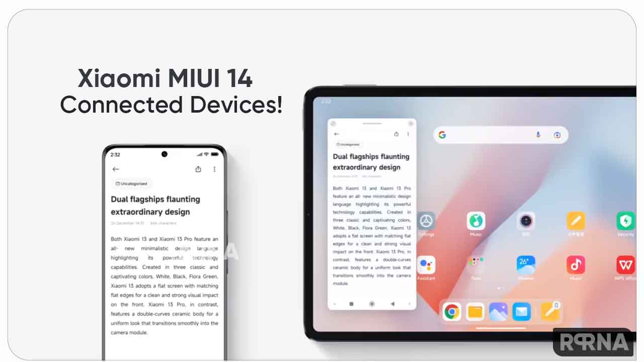 MIUI 14 Connected devices