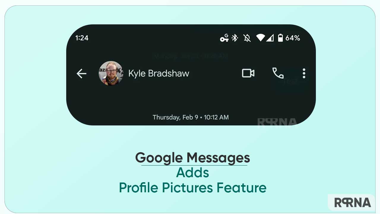 Google Messages profile pictures