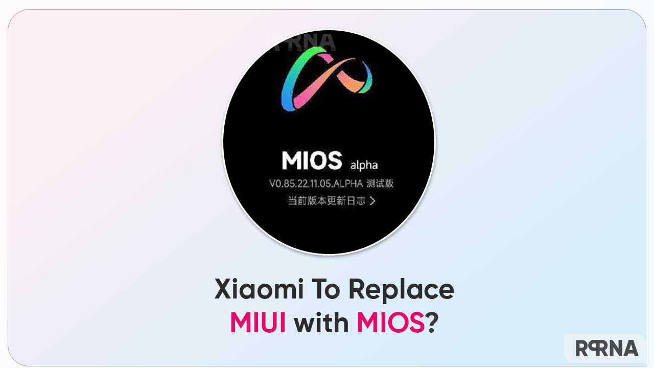Xiaomi MIUI MIOS operating system