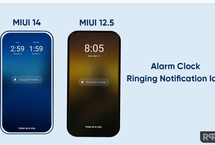 MIUI 14 alarm clock icon