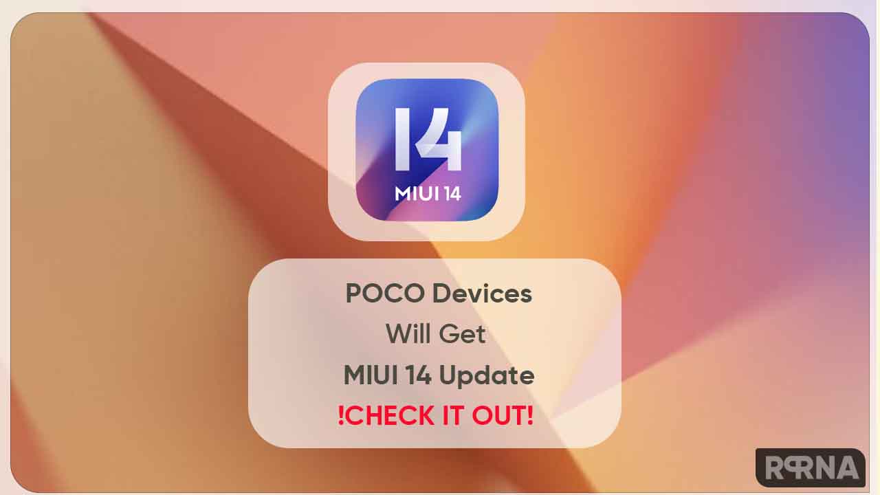 MIUI 14 update POCO devices