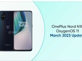 OnePlus Nord N10 March 2023 update
