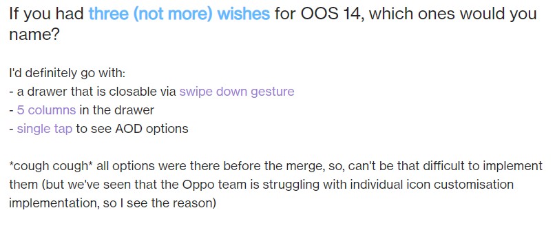 OnePlus OxygenOS 14 user interface