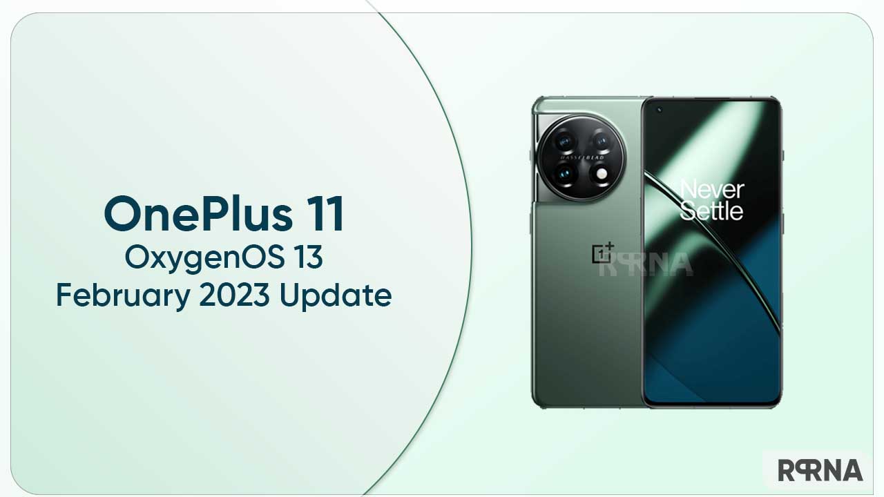 OnePlus 11 February 2023 update