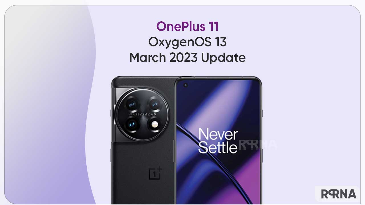 OnePlus 11 March 2023 Update
