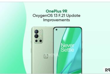 OnePlus 9R OxygenOS 13 F.21 update