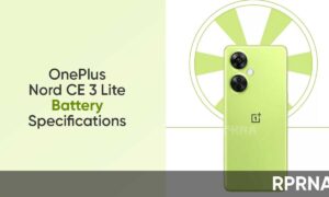 OnePlus Nord CE 3 Lite battery
