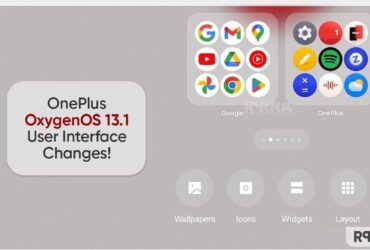OnePlus OxygenOS 13.1 user interface