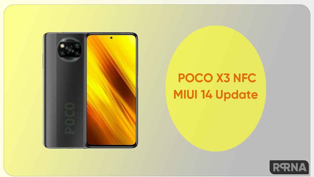 POCO X3 NFC MIUI 14 beta update