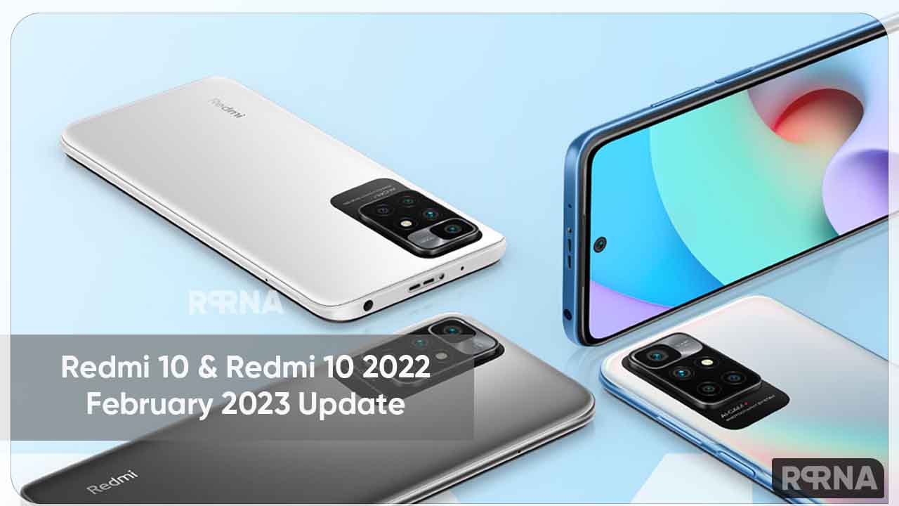 Redmi 10 2022 February 2023 update