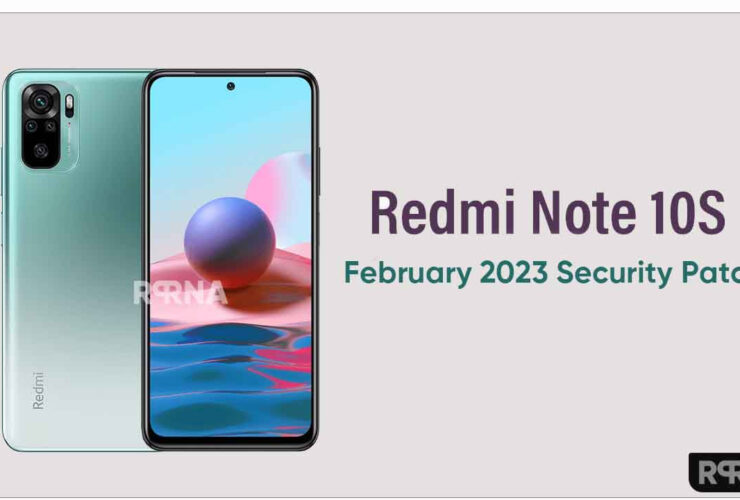 Redmi Note 10S February 2023 update Europe