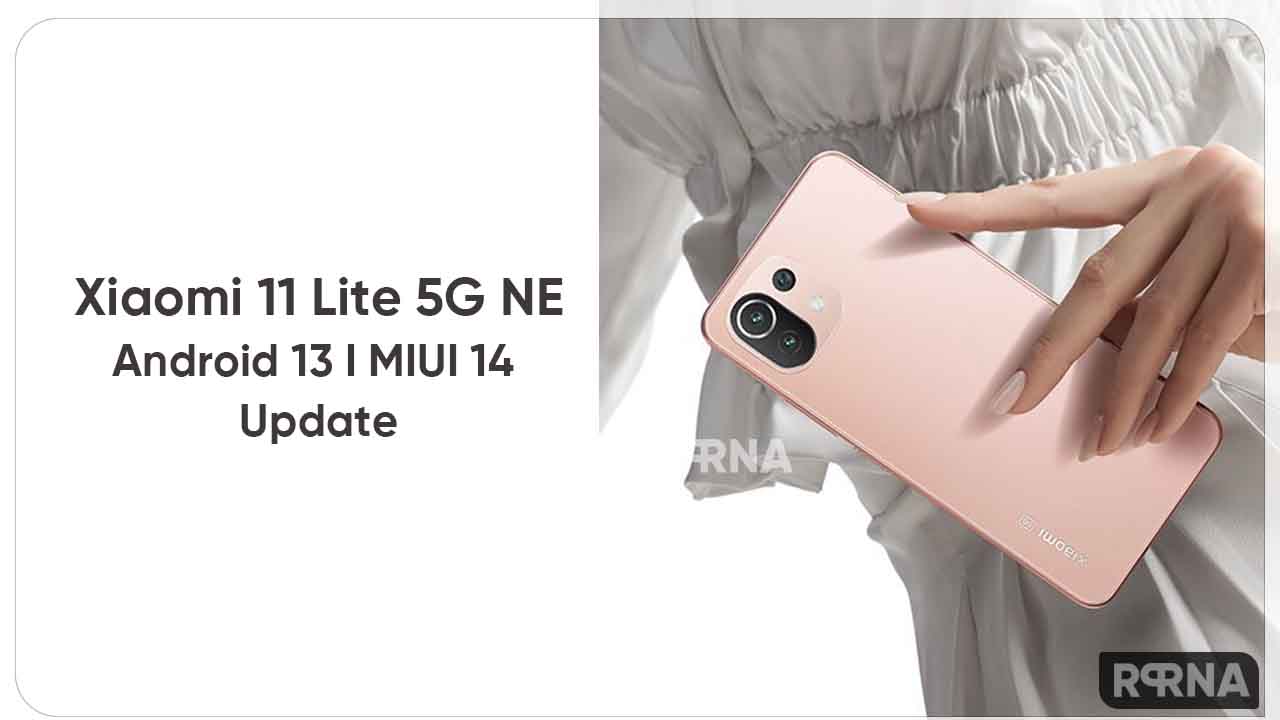 Xiaomi 11 Lite 5G NE MIUI 14 update India