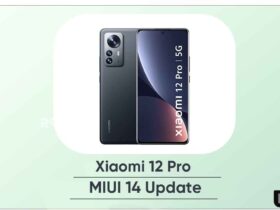 Xiaomi 12 Pro MIUI 14 update