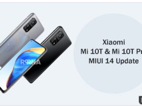 Xiaomi Mi 10T Pro MIUI 14 update