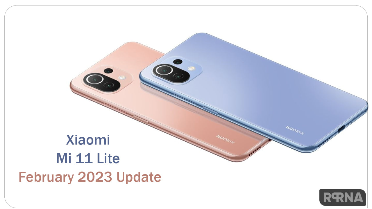 Xiaomi Mi 11 Lite February 2023 update India