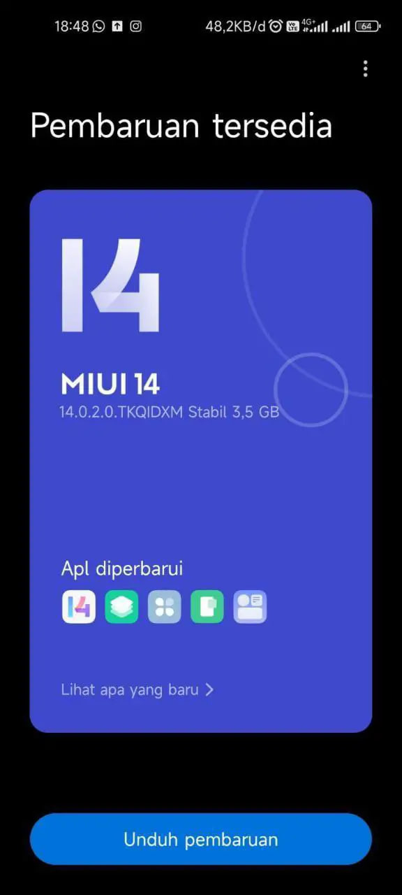 Xiaomi Mi 11 Lite MIUI 14 update