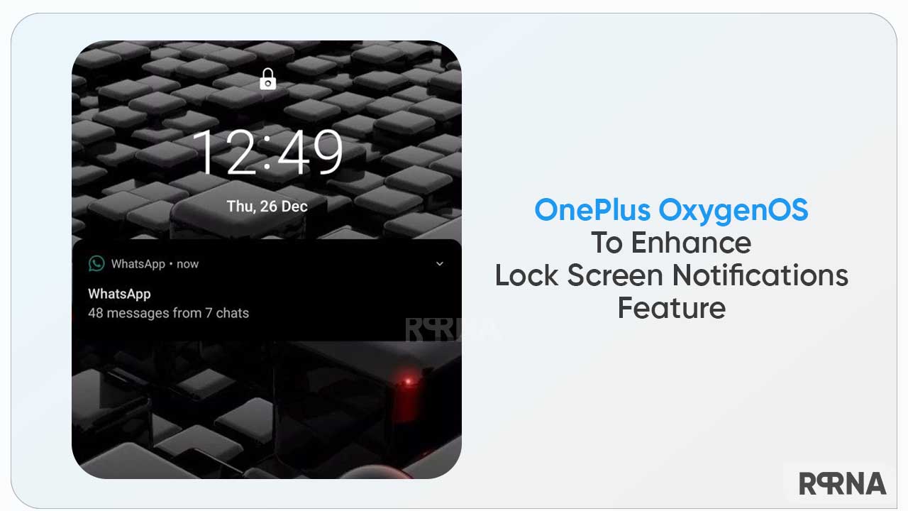 OnePlus lock screen notifications OxygenOS