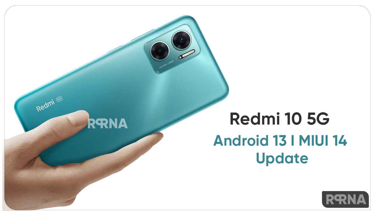 Redmi 10 5G MIUI 14 update