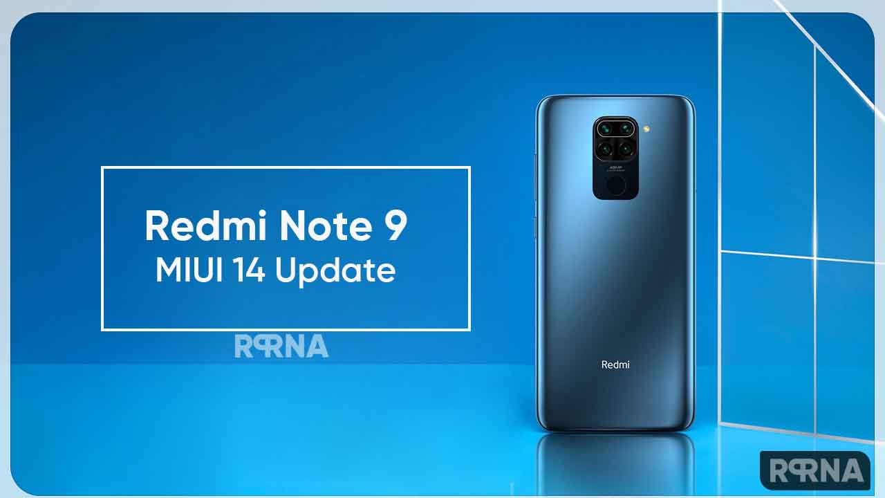 Redmi Note 9 MIUI 14 update