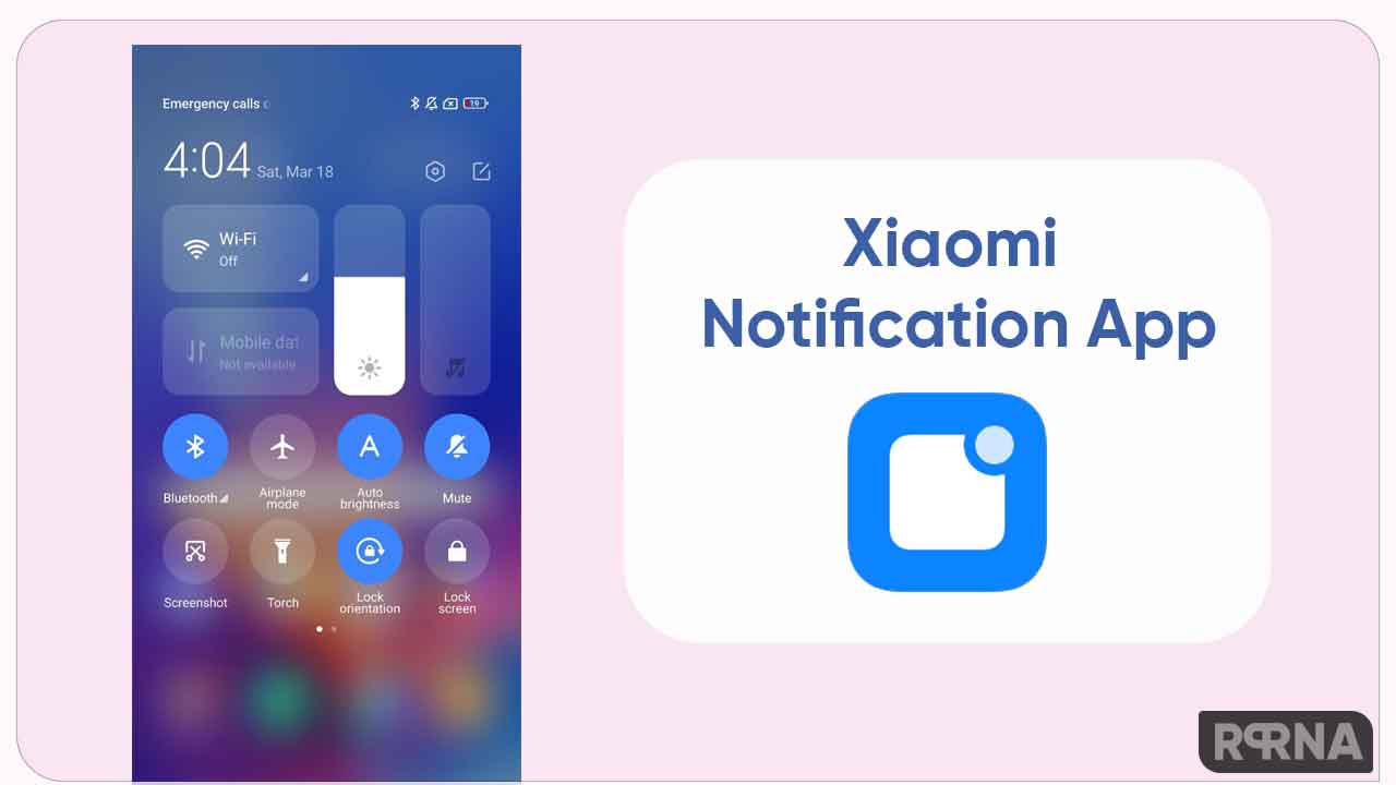 Xiaomi Notifications update