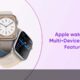 Apple watchOS device pairing