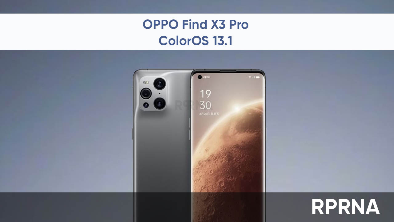 OPPO Find X3 Pro ColorOS 13.1