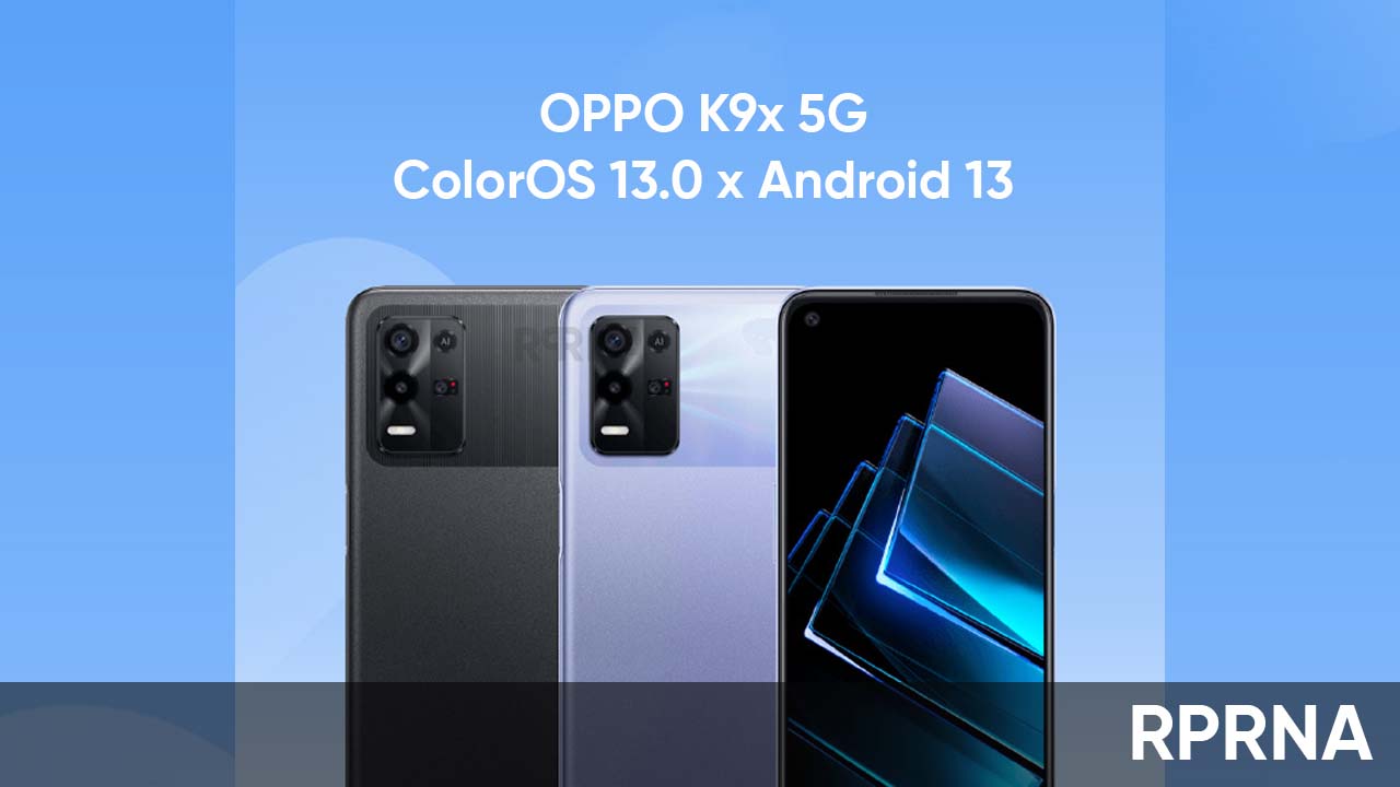 OPPO K9x 5G ColorOS 13