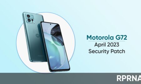 Motorola G72 April 2023 patch