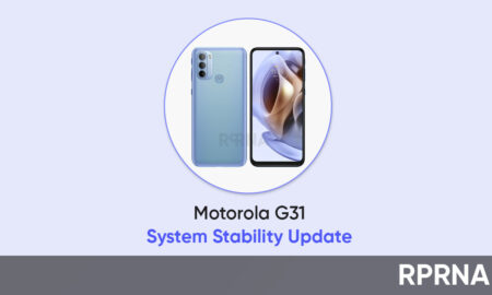 Motorola G31 system stability update