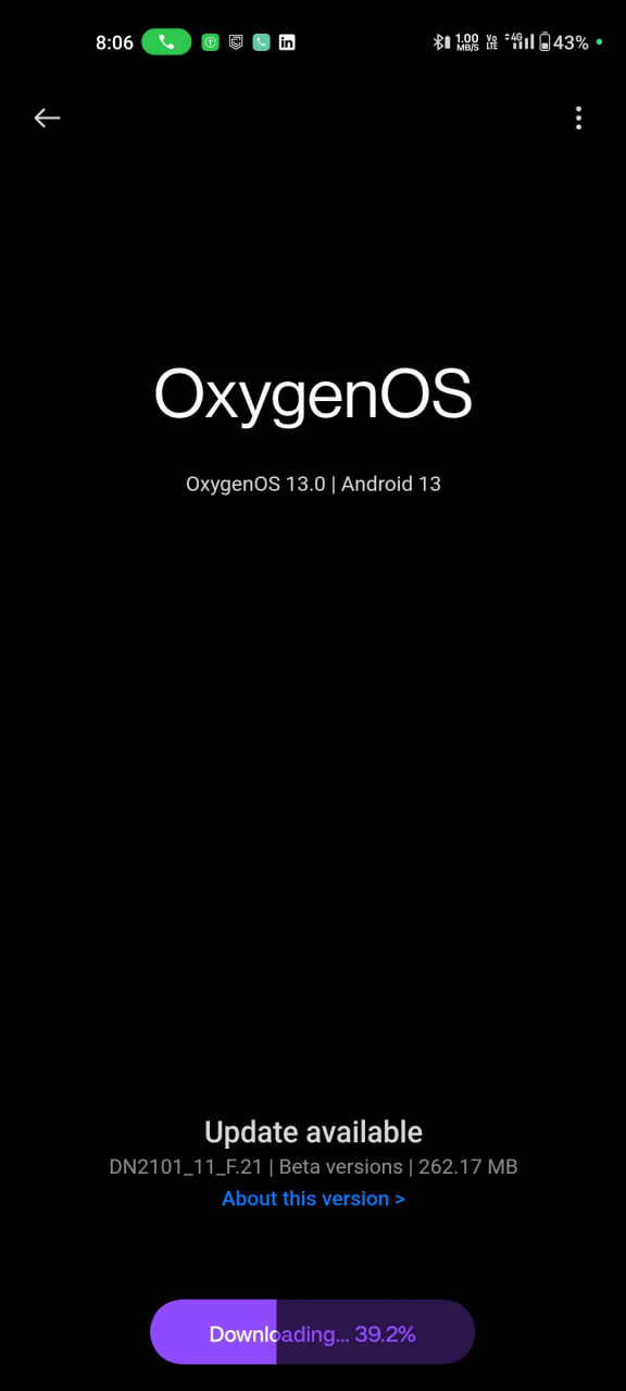 OnePlus Nord 2 OxygenOS 13 beta 2