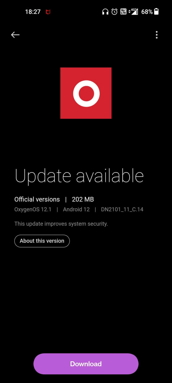 OnePlus Nord 2 April 2023 update