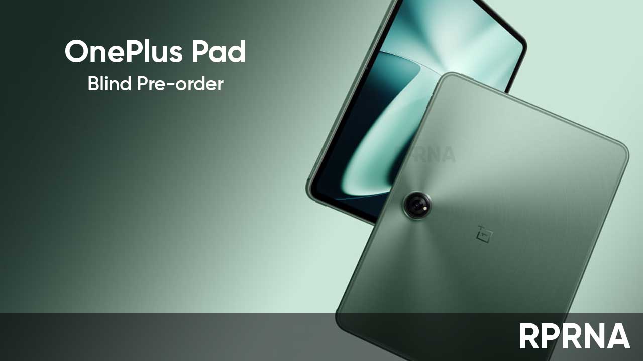 OnePlus Pad blind pre-order