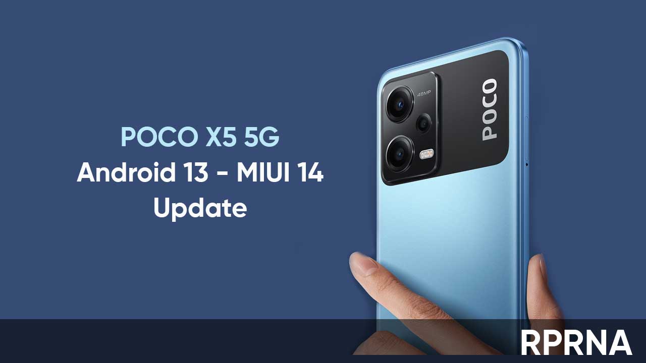 POCO X5 MIUI 14 Android 13 global