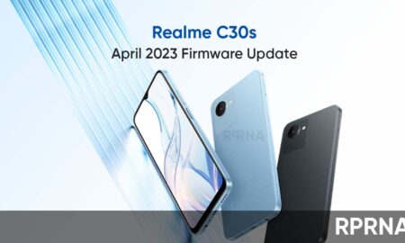 Realme C30s April 2023 update