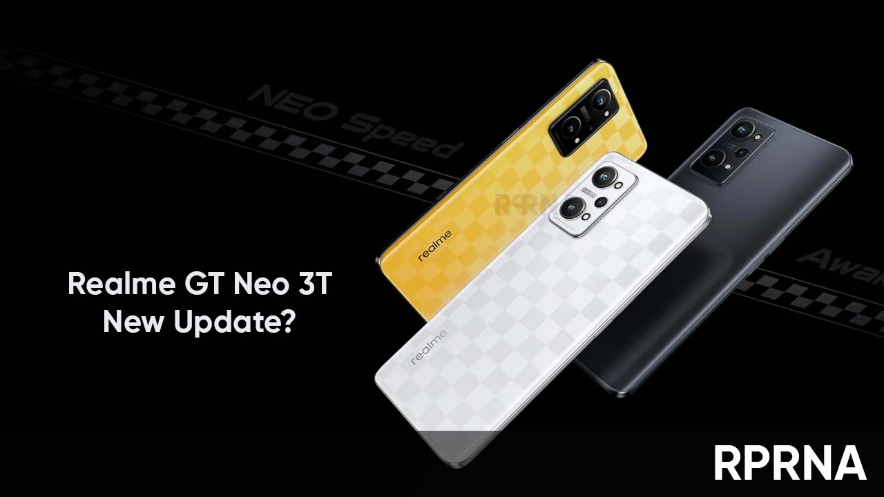Realme GT Neo 3T C.06 update