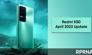 Redmi K50 April 2023 update