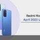 Redmi Note 11 April 2023 update global