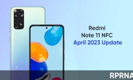 Redmi Note 11 NFC April 2023 patch