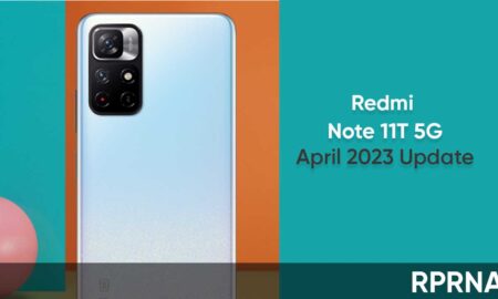 Redmi Note 11T April 2023 update China