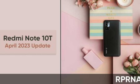 Redmi Note 10T April 2023 improvements