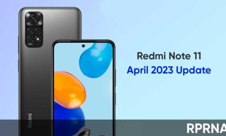 Redmi Note 11 April 2023 update