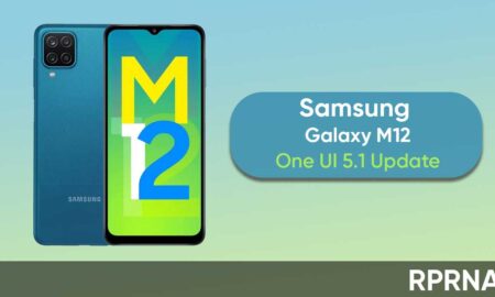Samsung Galaxy M12 One UI 5.1