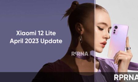 Xiaomi 12 Lite April 2023 update